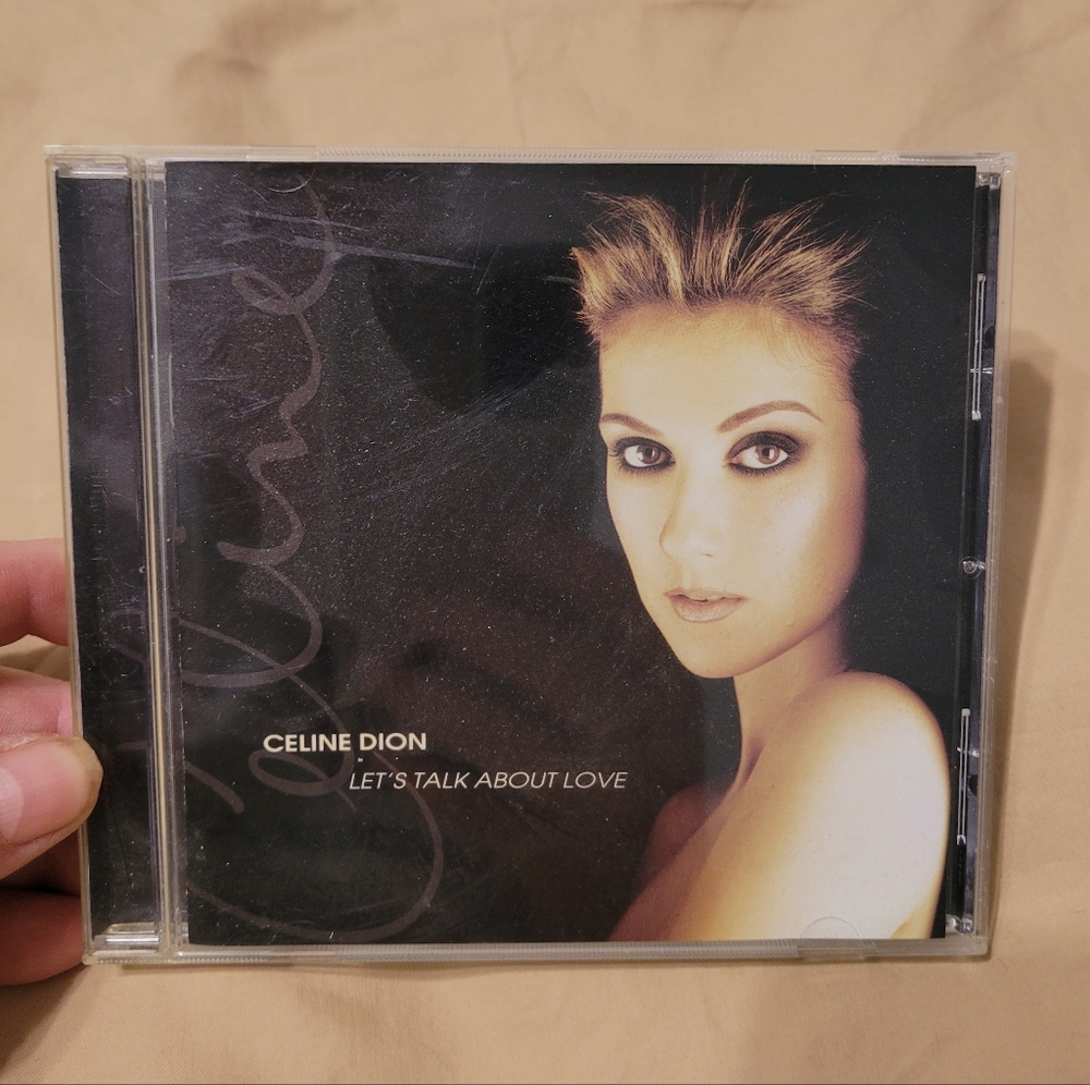 💲3️⃣ Celine Dion Let's Talk About Love CD
